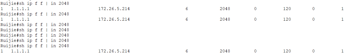 RSR20-X 终端流量经过旁挂审计设备后无法上网