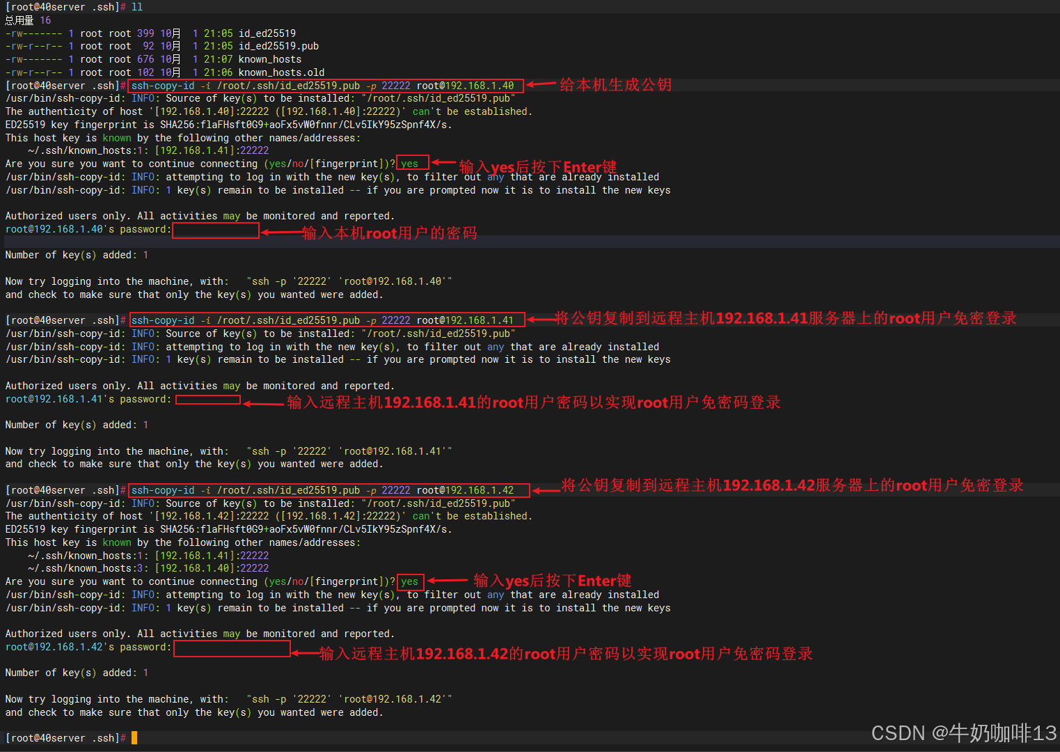 实现Linux的ssh免密登录实操保姆级教程