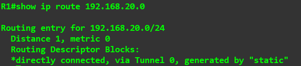 通过GRE访问对端内网地址不通