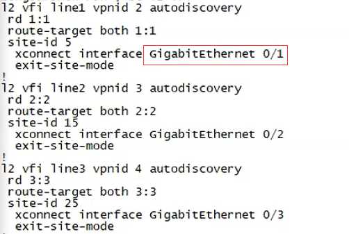 案例1 RSR20-X VPLS场景 VC无法建立