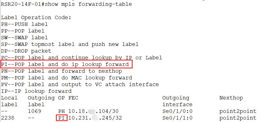 案例1 RSR20-X MPLS VPN场景 vrf路由学不到