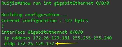 DLDP检测运营商网关DOWN