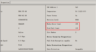 Dell R720 Raid卡提示：Media error Count、Pred Fail Count 提示告警